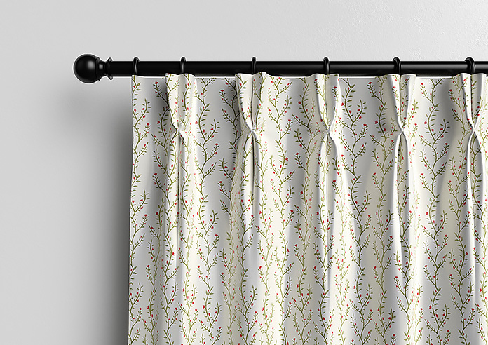 Boughton Faux Silk, Ruby - Made to Measure Curtains - Image 12